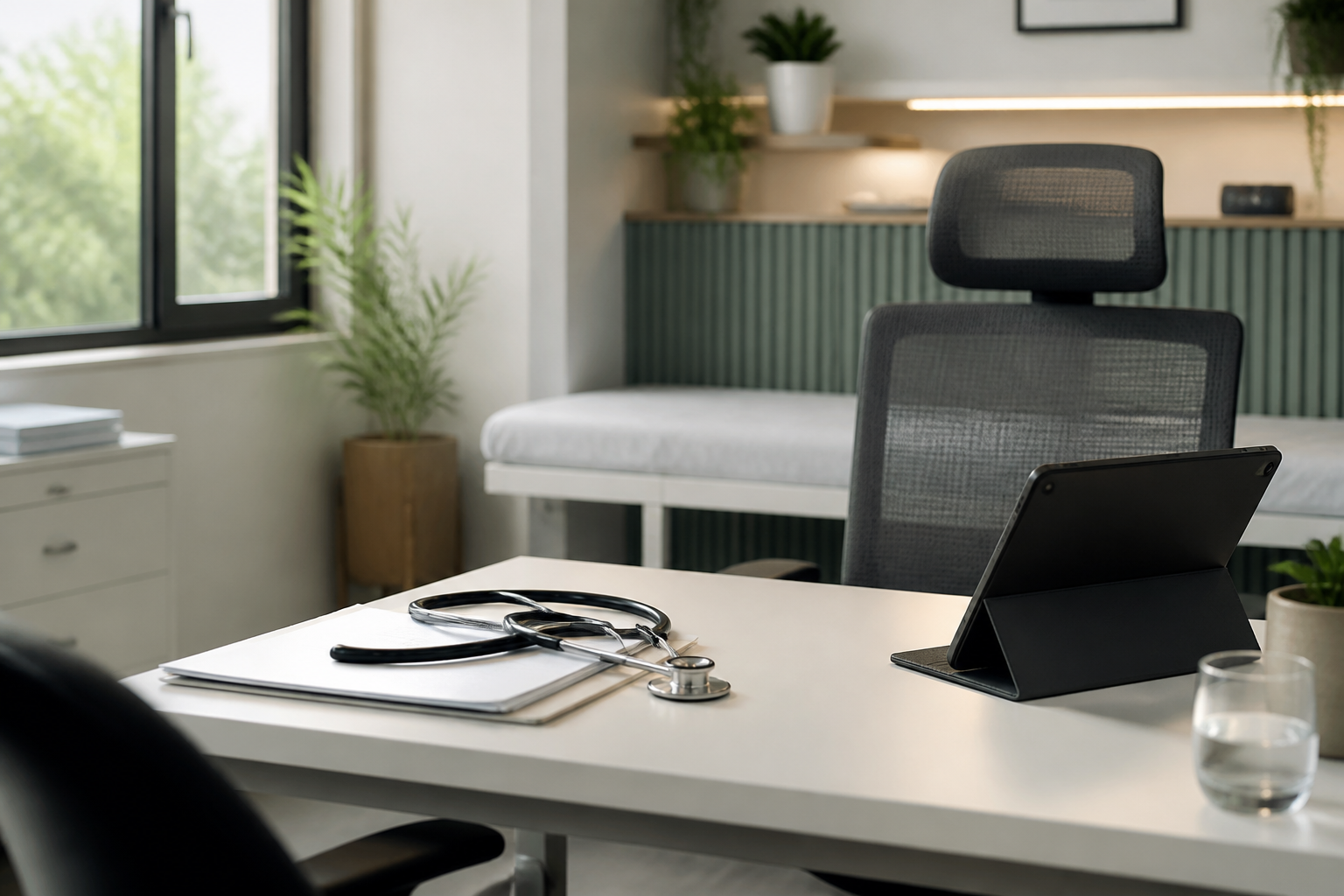 Clinic desk — marketing for doctors
