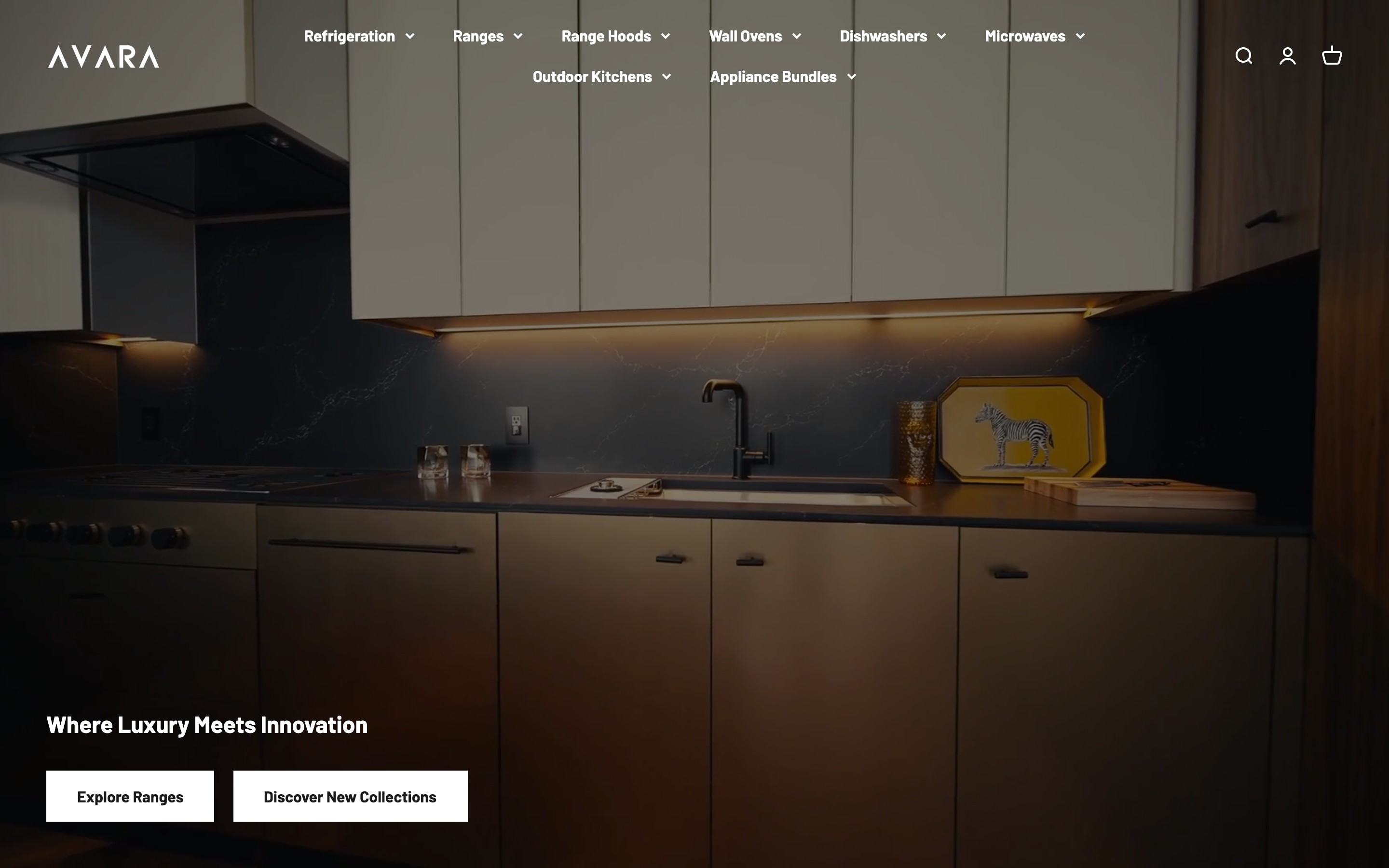 Website we built for Avara Home
