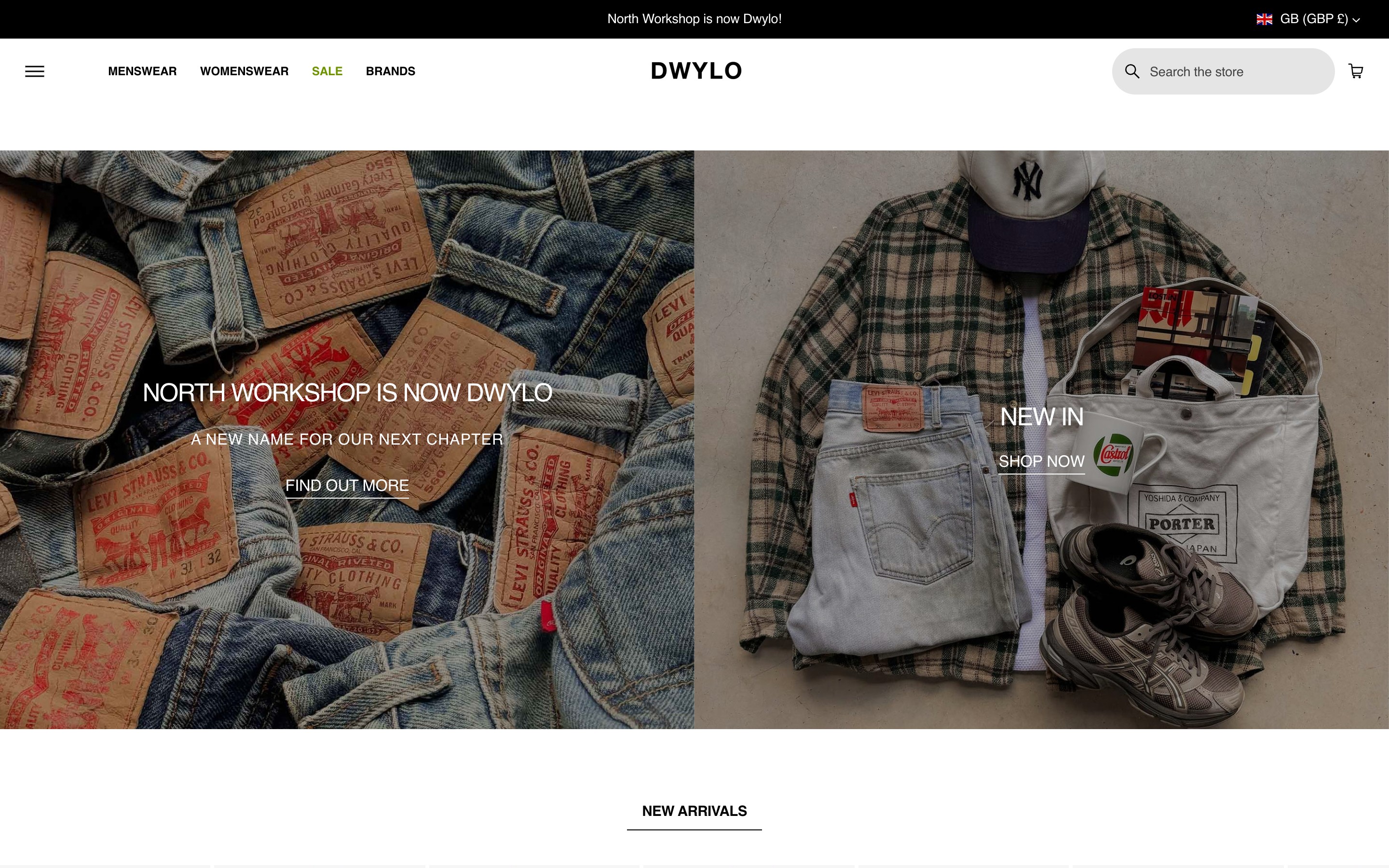 Website we built for North Workshop