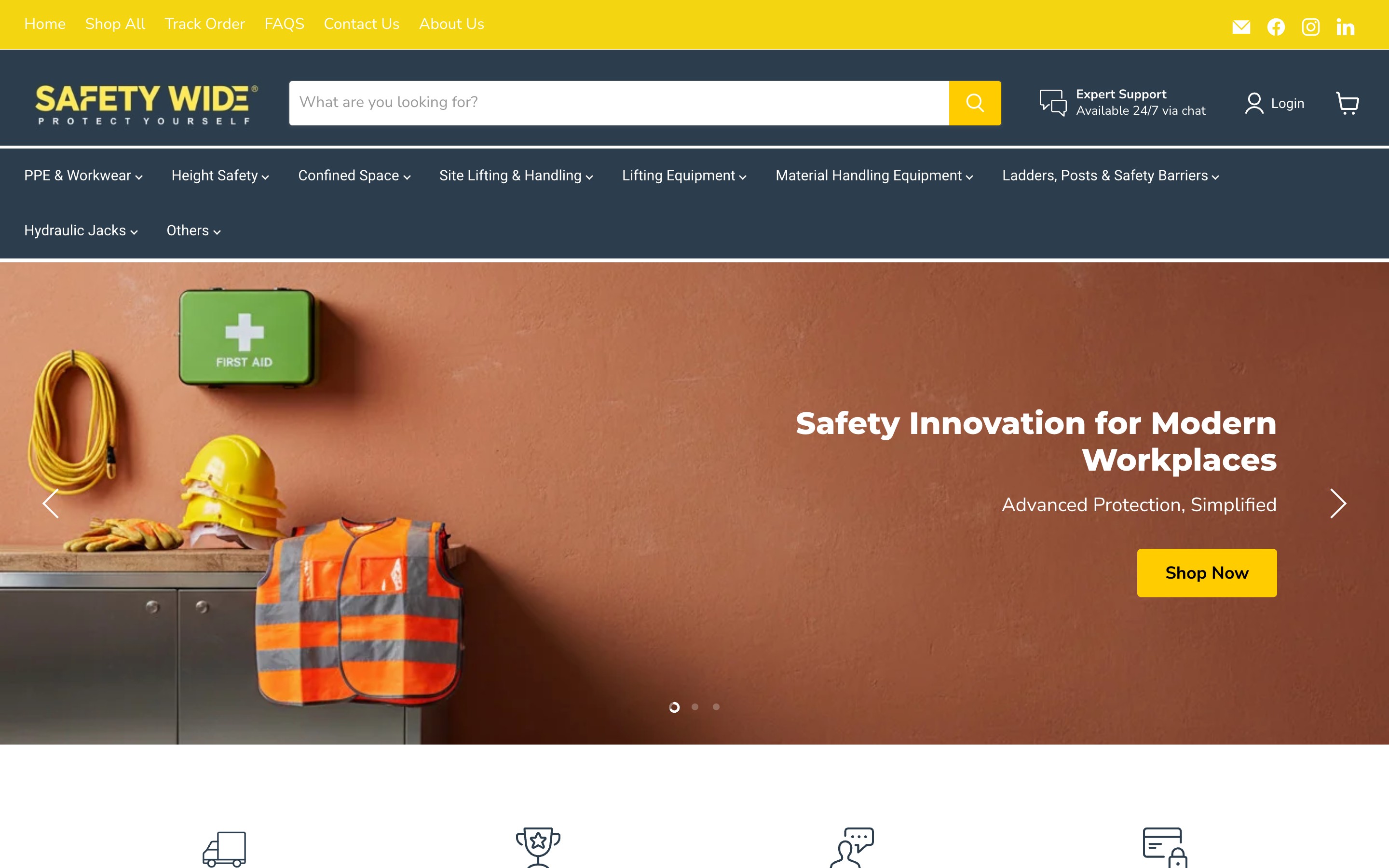 Website we built for Safetywide